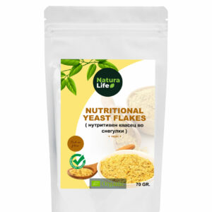 НУТРИТИВЕН КВАСЕЦ ВО СНЕГУЛКИ ОРГАНСКИ (НАТУРА ЛАЈФ) 70гр